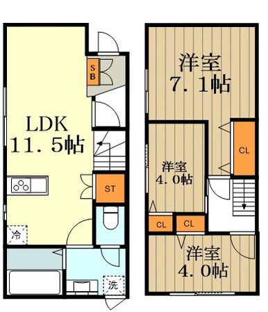 杉並区荻窪1丁目新築PJの物件間取画像